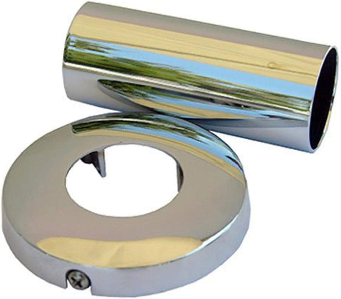 LASCO 03-1651 Chrome Plated Tub and Shower Tube and Flange for Price Pfister Brand