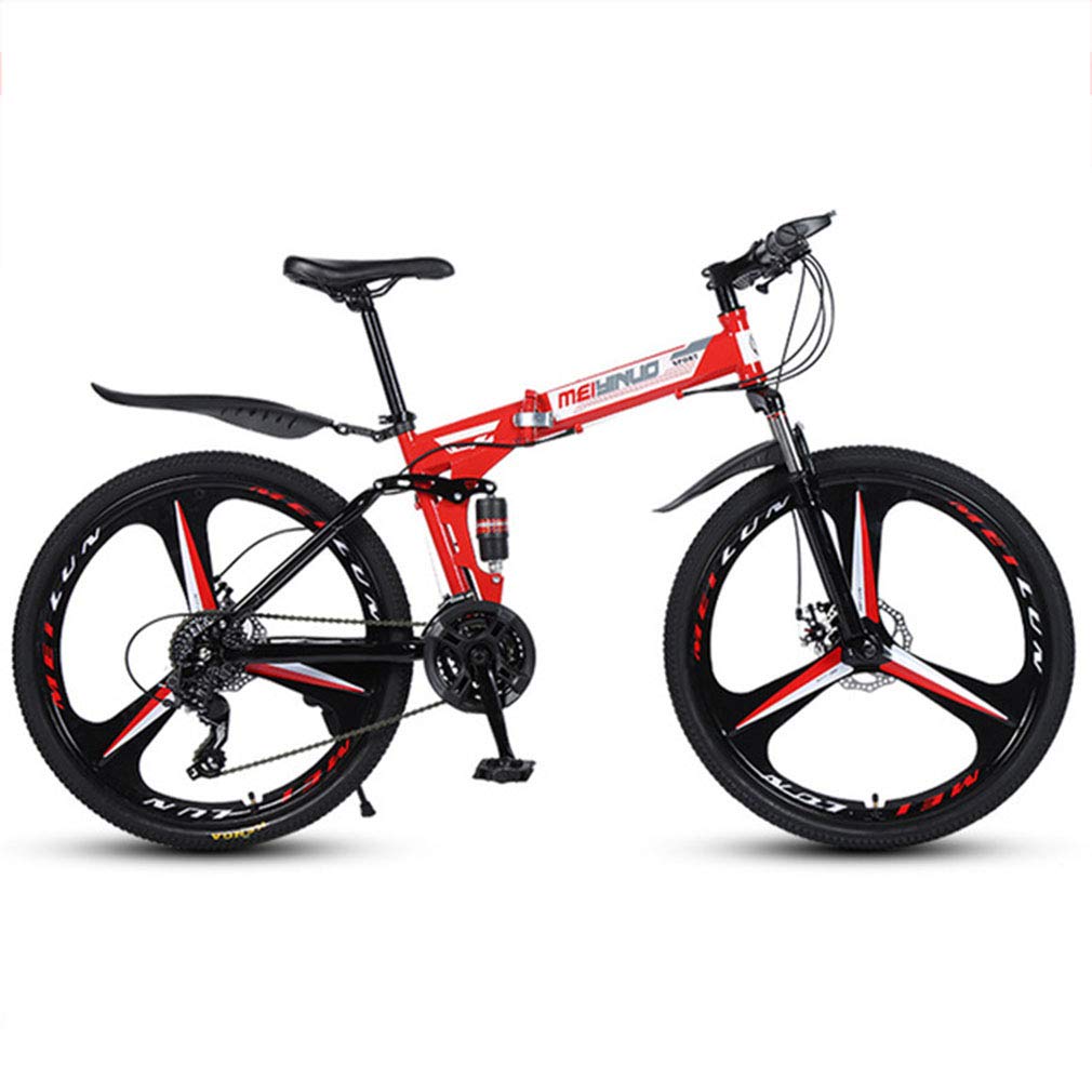 折りたたみ式マウンテンバイク Amazon | 折りたたみ式MTB自転車、フルサスペンション高炭素鋼