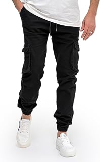 بنطلون كارجو رجالى كاجوال من الجبردين عالى الجوده بجيوب جانبيه للخروج