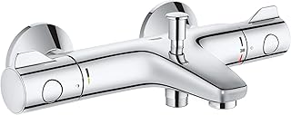 GROHE 34567000 Mitigeur thermostatique Bain/Douche Grohtherm 800, raccords standards 1/2