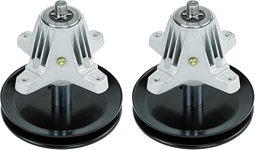 PetMigo T1600 - Conjunto de husillo de cubierta 618-06989 918-06989 para MTD Troy Bilt 46 pulgadas Deck T1500 LT 4600 CLT46CVT TB46 paquete de 2