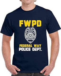 Federal Way Police Department Fwpd Officer Inspired Custom City Unisex T-Shirt