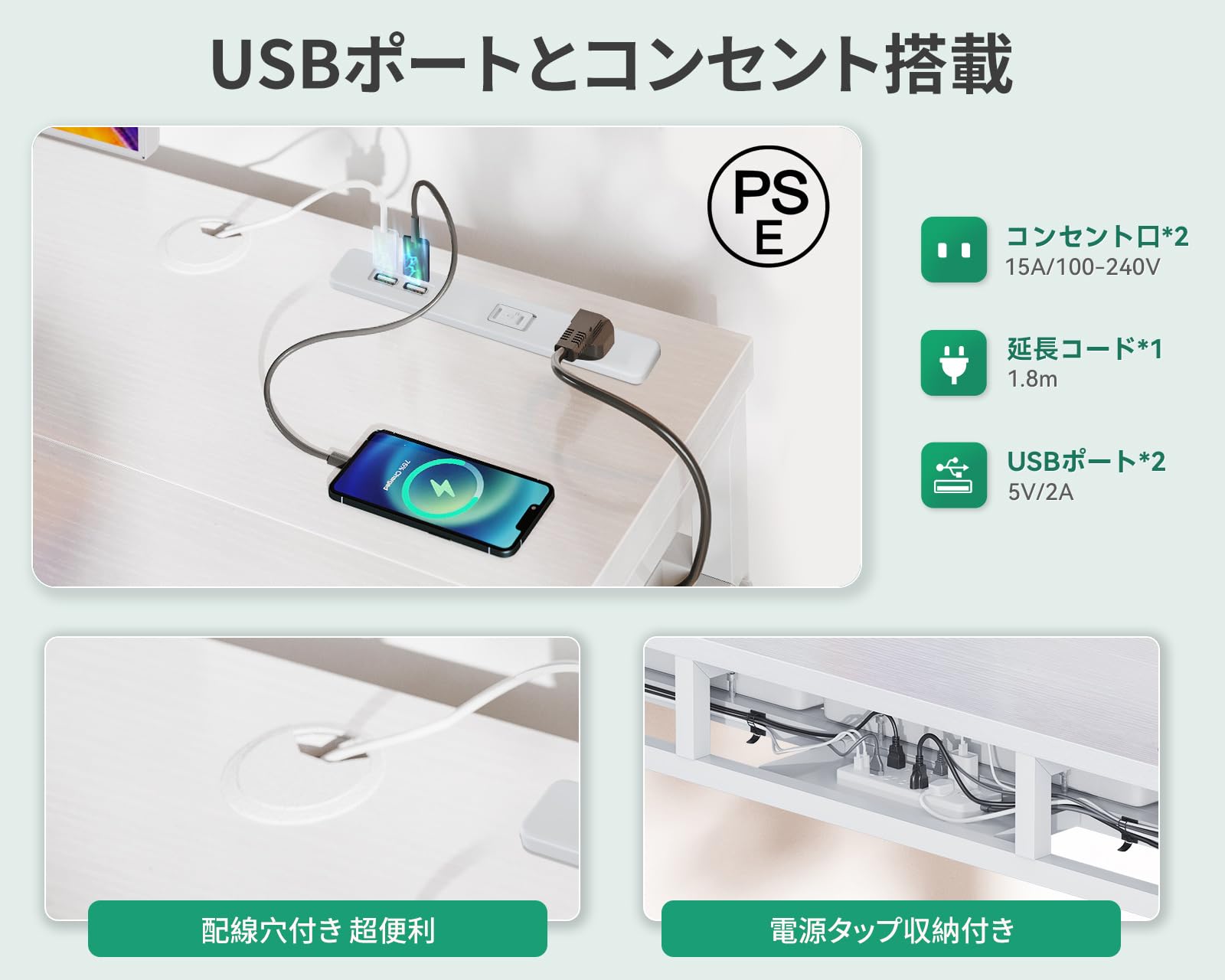 Amazon | AODK 昇降デスク 電動 昇降式 幅120*54*78 昇降式 ゲーミング 