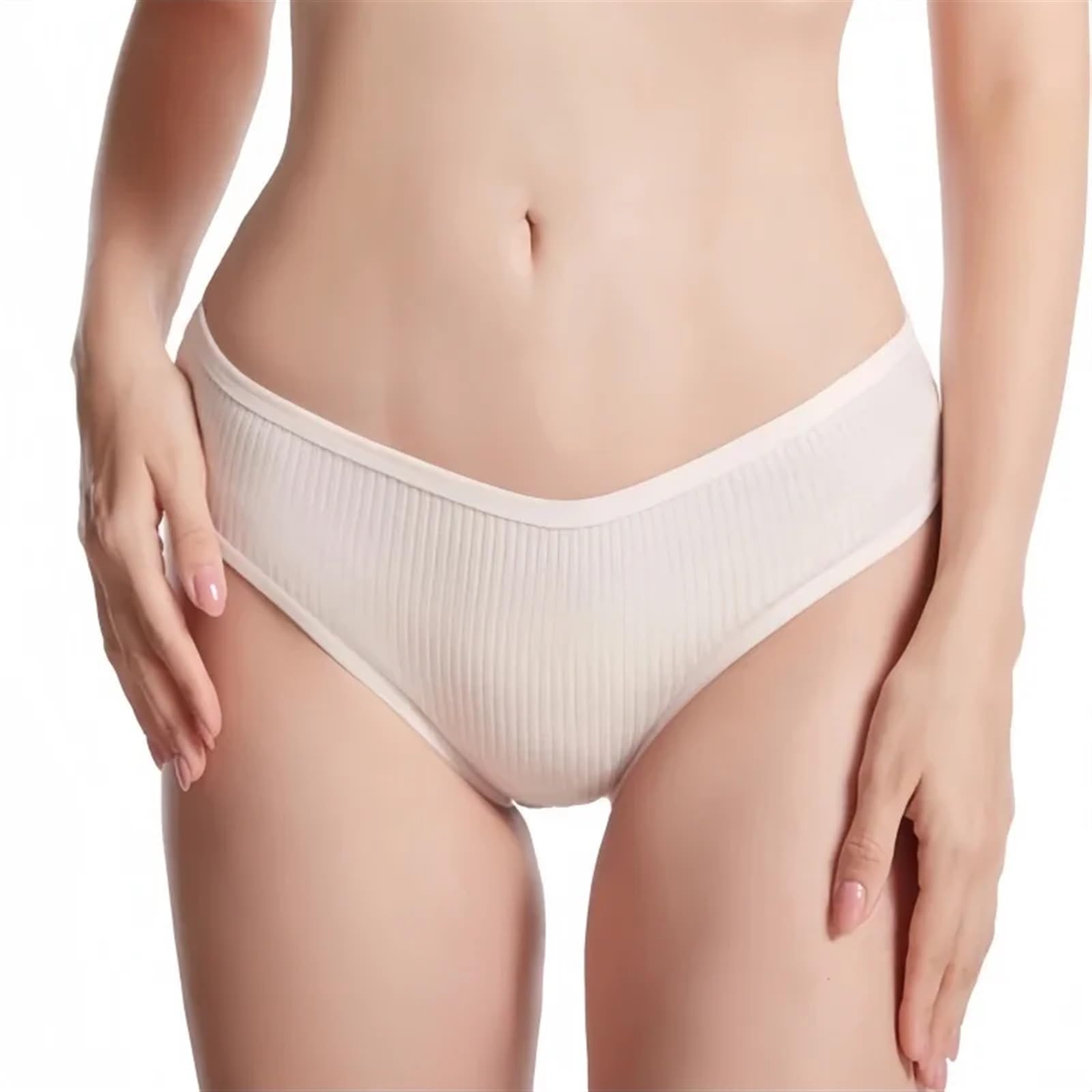 Mutande Bikini Slip 3 Pezzi/Set Mutandine Senza Cuciture in Cotone a Vita Bassa Biancheria Intima Traspirante Slip Tinta Unita Mutandine Sportive Mutandine Lingerie Femminile(Set 18 1pc,M)