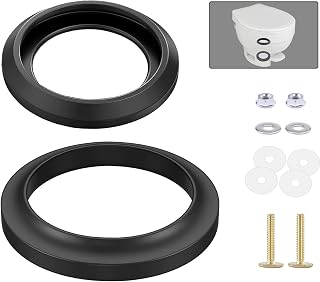 altivox RV Toilet Seal Replacement Kit for Thetford RV Toilet,Perfect fit for Thetford Aqua Magic Style II/Plus/Residence - 34120 Waste Ball Seal & Hardware | Fix Leaks, Odor-Proof, Easy Install