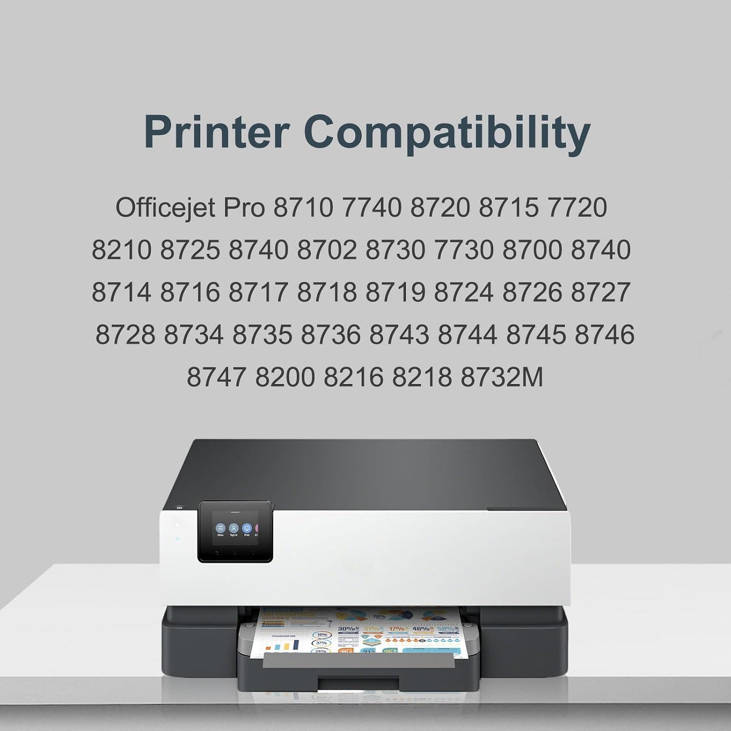 952 Ink Cartridges Replacement for HP 952 Combo Pack image 2
