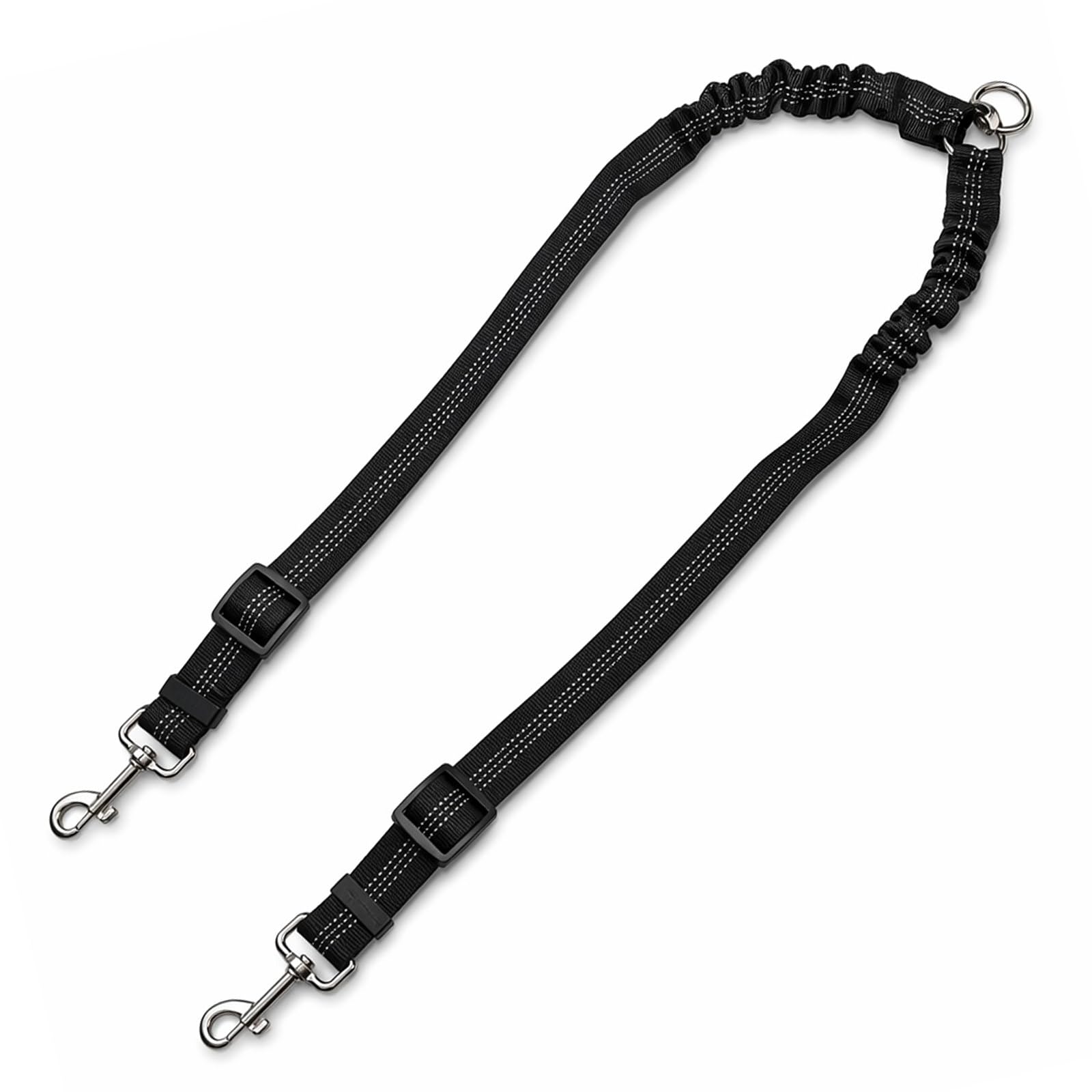 Elovara Double Dog Lead for Walking 2 Dogs No Tangle, 360 Swivel Connector
