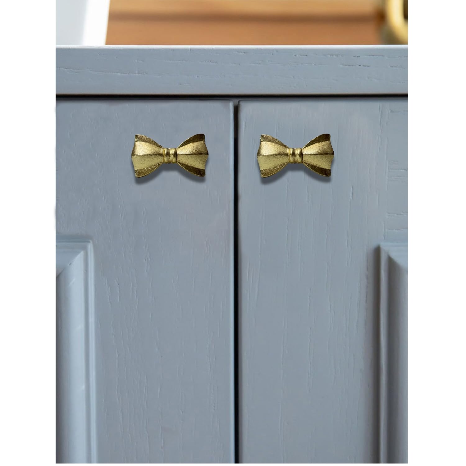Perilla Home Set Of 6 Knobs For Cabinet & Drawers Mother Of Pearl Brass Knobs Decorative Vintage Knobs For Home Kitchen Cabinet Hardware Cupboard Door Dresser Wardrobe & Drawer Pulls (Design-3 - View #10