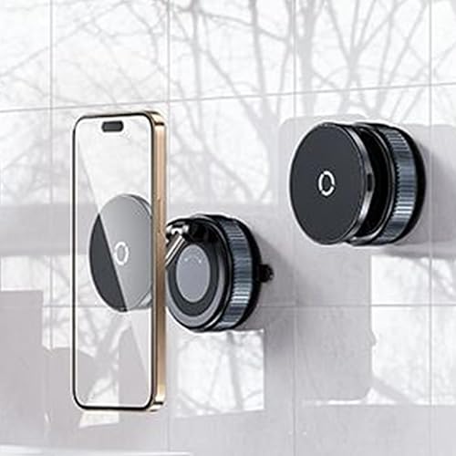 Miniatura 8 de Suction Cup Phone Mount  Wireless Charger 360 Rotation,Wireless Charger Vacuum Phone Holder Magnet - for SUV RV Truck Sedan Dashboard Windshield