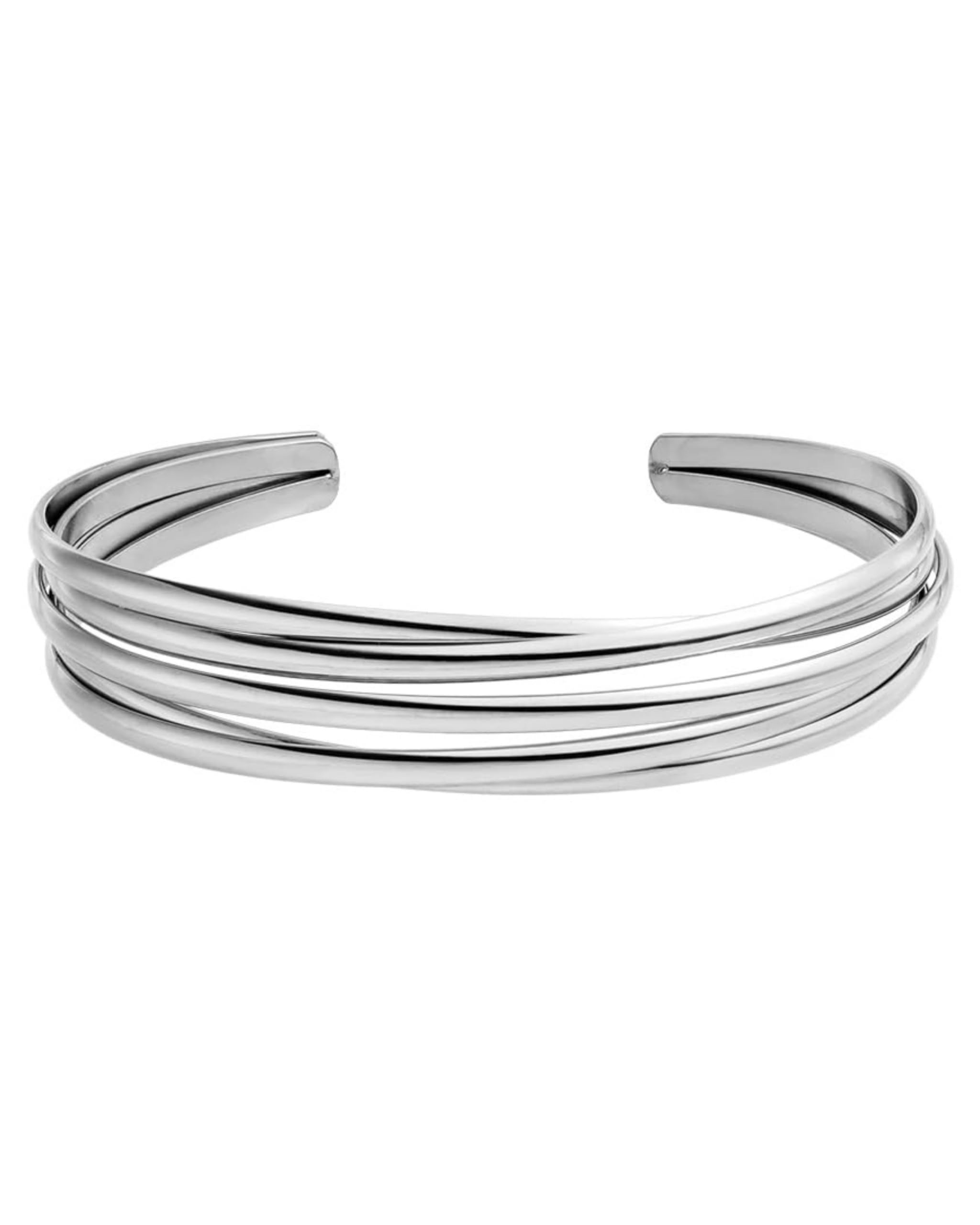 Purelei Elegance Armcuff – Filigraner Armreif – Armband aus langlebigem Edelstahl (14K vergoldet) – Verstellbares Damen Armband 65-70 – Hawaiianisch inspiriert & wasserfest
