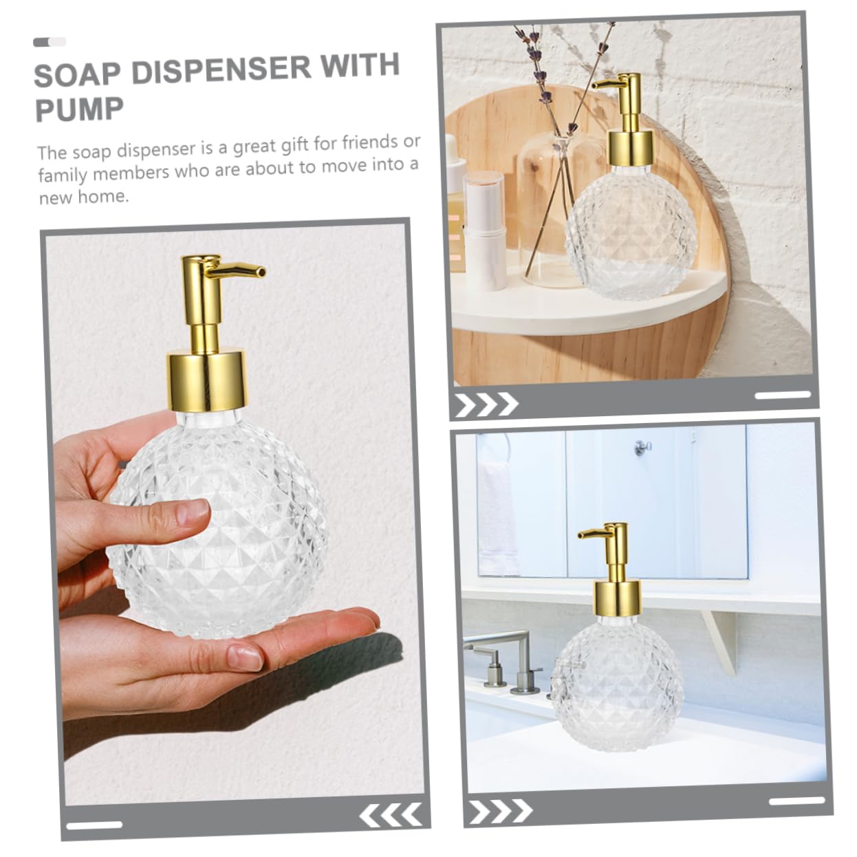 Cabilock 8stücke Seifenspender Mit Pumpe Nachfüllbare Flüssigseifenflasche Für Handseife Shampoo Und Duschgel Design Praktisch Und Tragbar