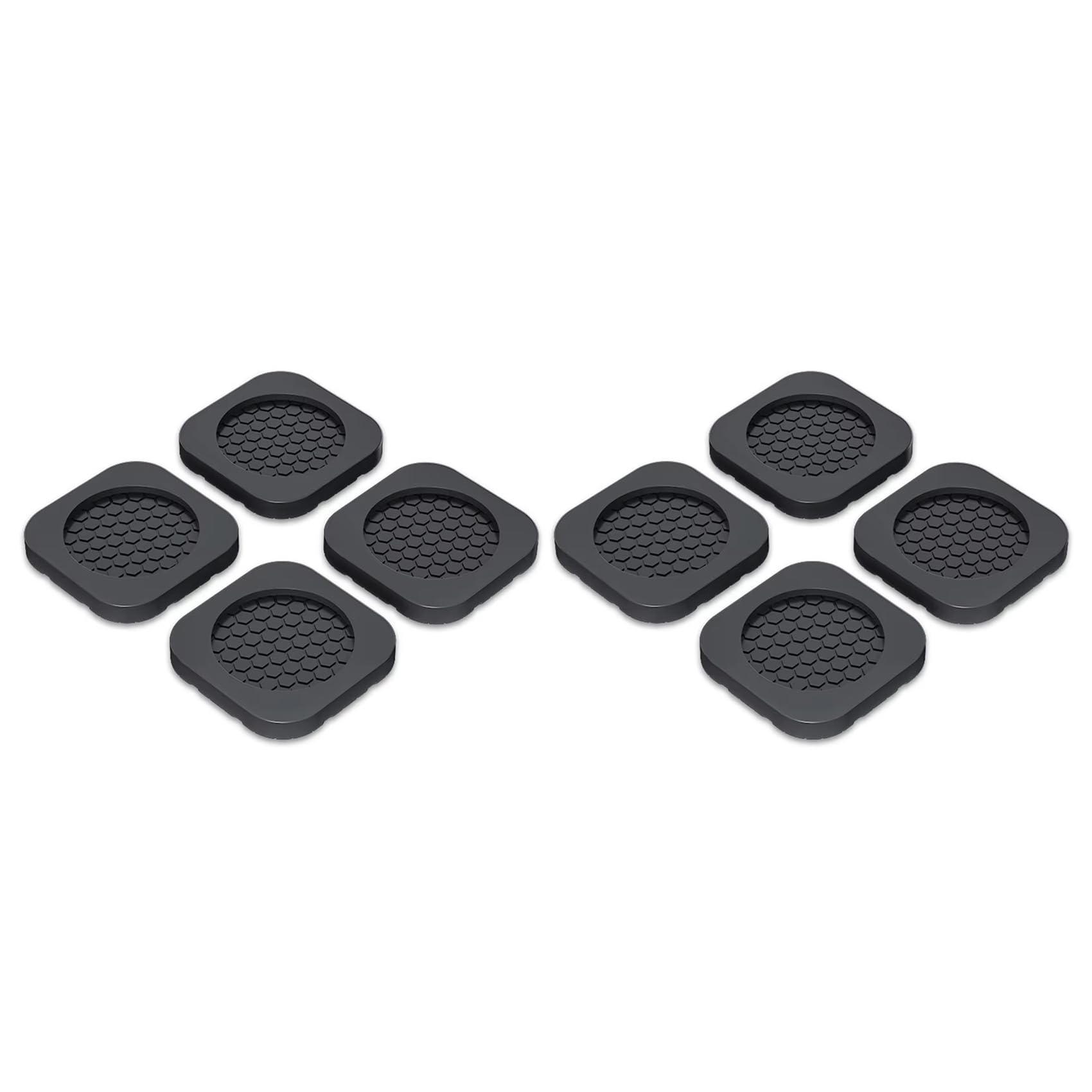 Hndhbfgrt 8Pcs Anti-Vibration Pads for Washing Machines - Non-Slip & Noise-Reducing Universal Feet for Appliances, Furniture