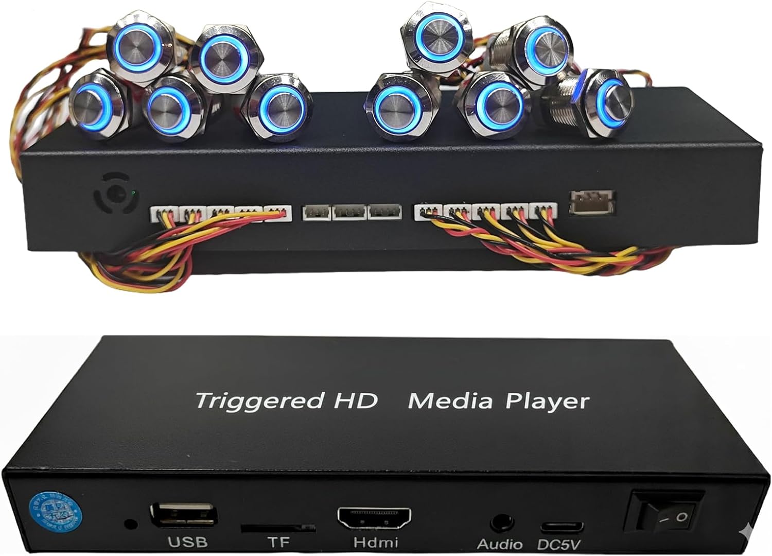 HDMI Media Player – 1080p Full-HD Ultra Seamless Audio Video Auto Repeater HDMI Outputs - Retail Shelves, Smart Display Racks, Smart Retail, Exhibition Halls, Showrooms, Museums