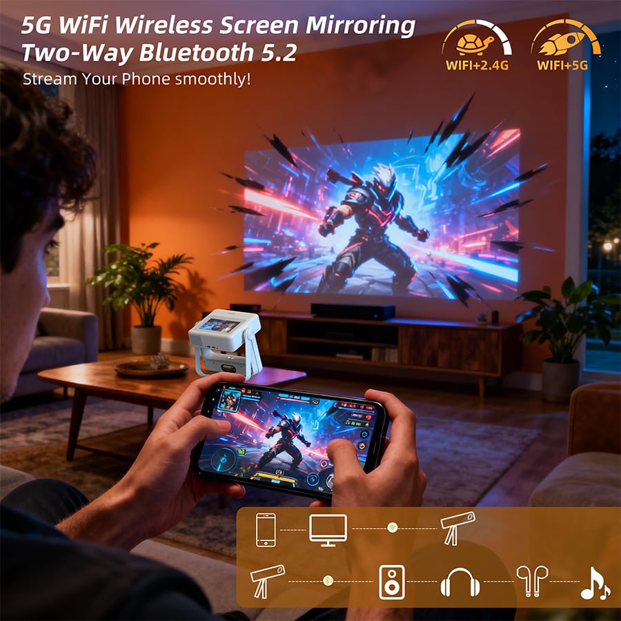 Amazon.com: XBJ [Built-in Apps/Touch Screen] A5pro Portable