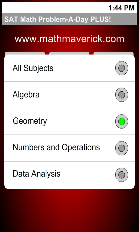 SAT Math Problem-a-Day Sampler:Amazon.com:Appstore for Android