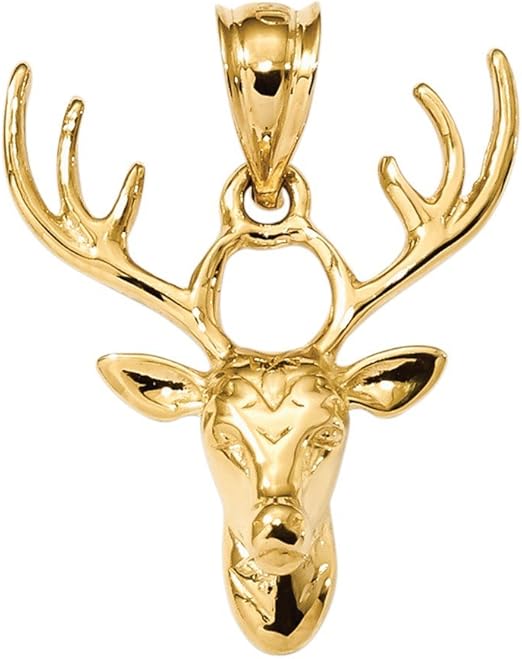 deer head pendant