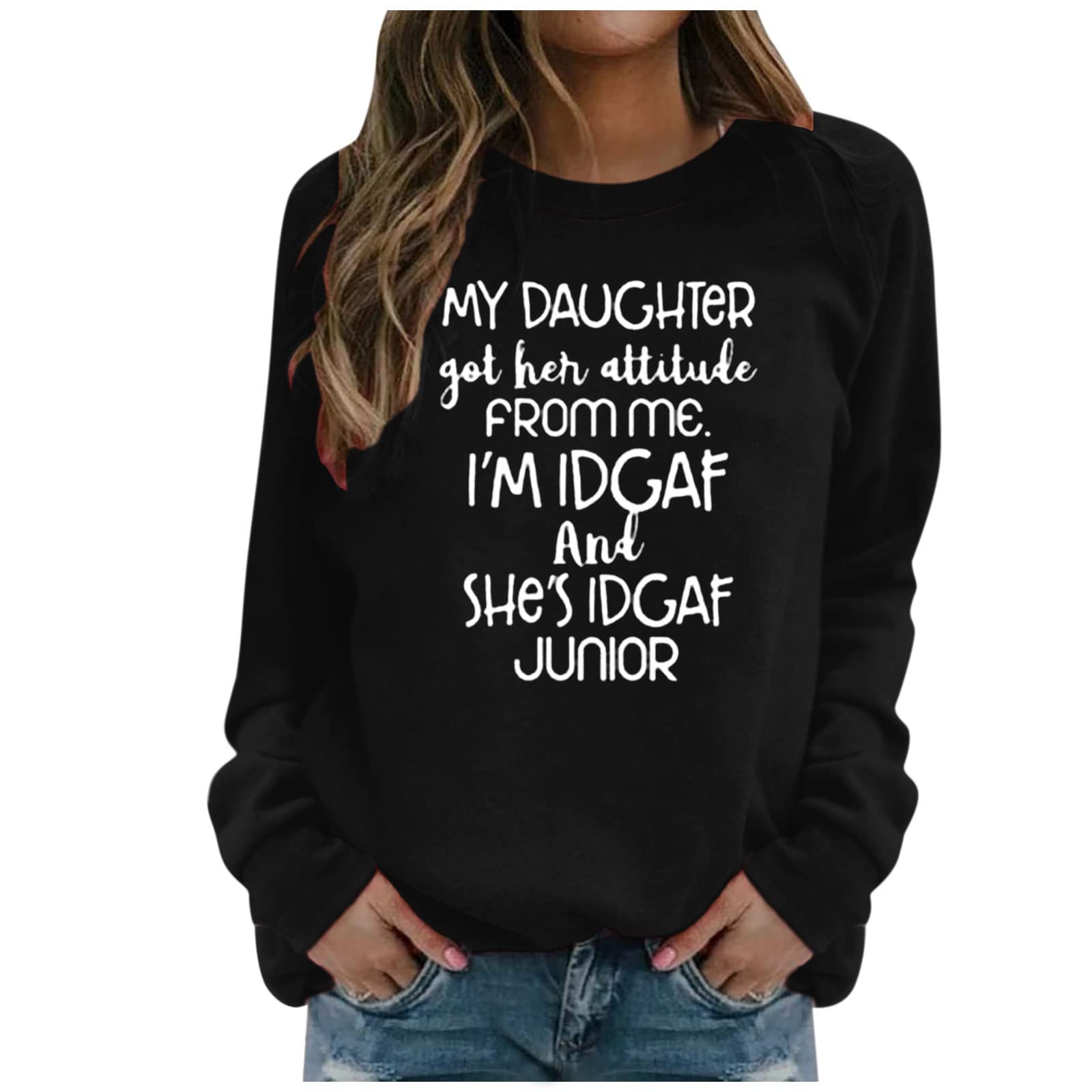 Women Pullover Blouse Fashion Print Long-Sleeved Hooded Sweatshirt Casual Blouse Tunic Shirts