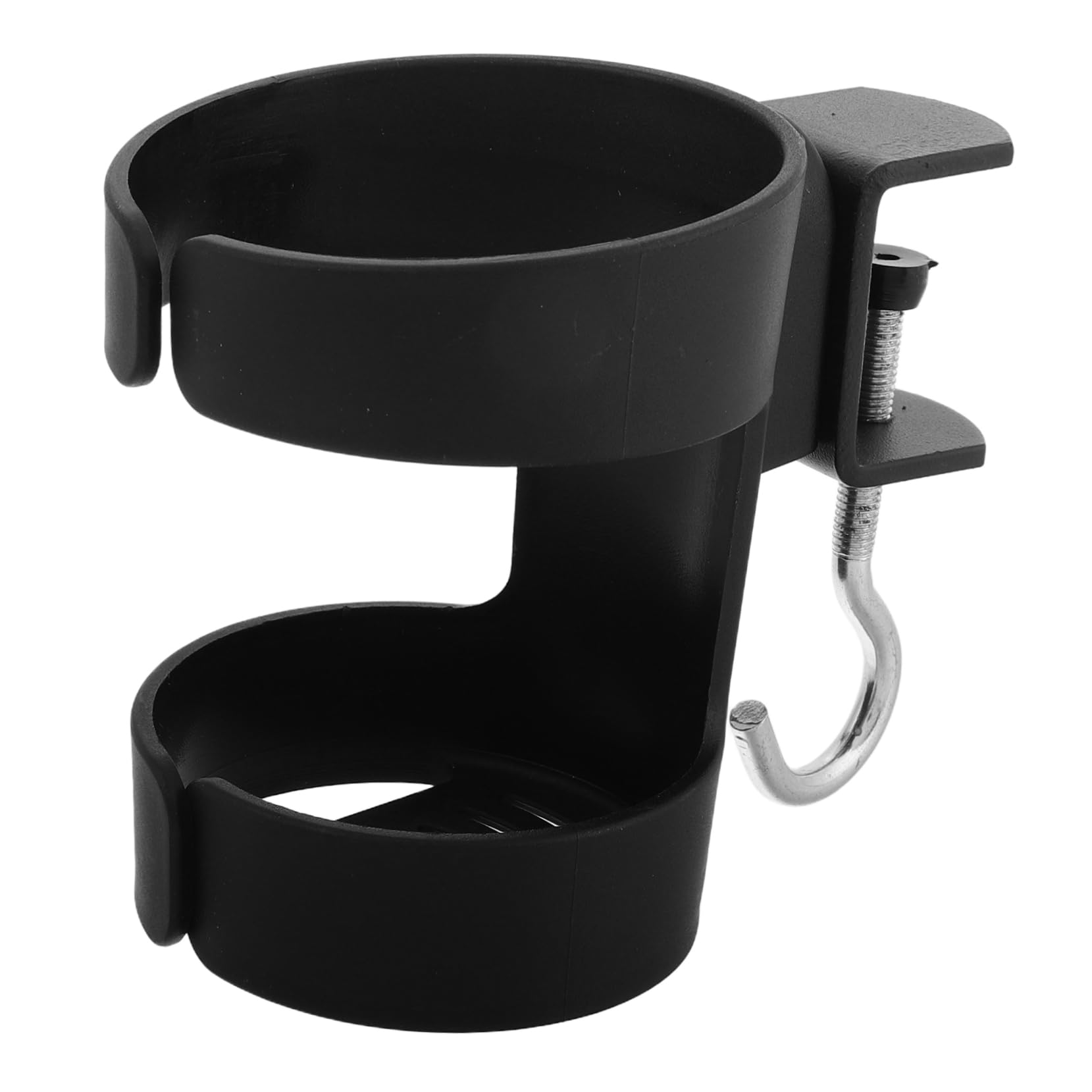 Ciieeo Adjustable Desk Cup Holder with Space-Saving Hook Multifunctional Mug Organizer for Home Office School Prevents Spills Fits Various Cup Easy to Clean