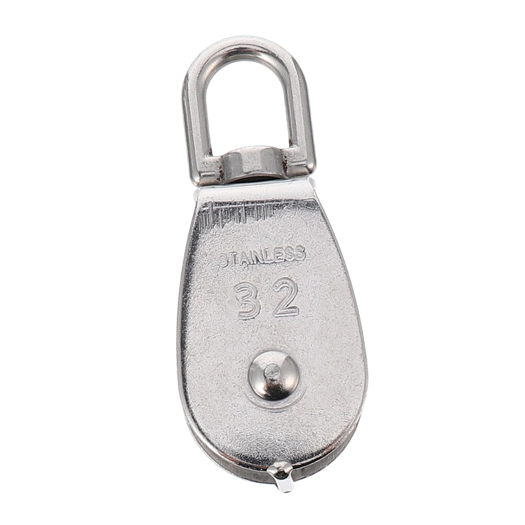 NAMOARLY Single Roller Pulley for Exercise Wheel Stainless Steel Gym Pulley Hanging Wire Towing Wheel