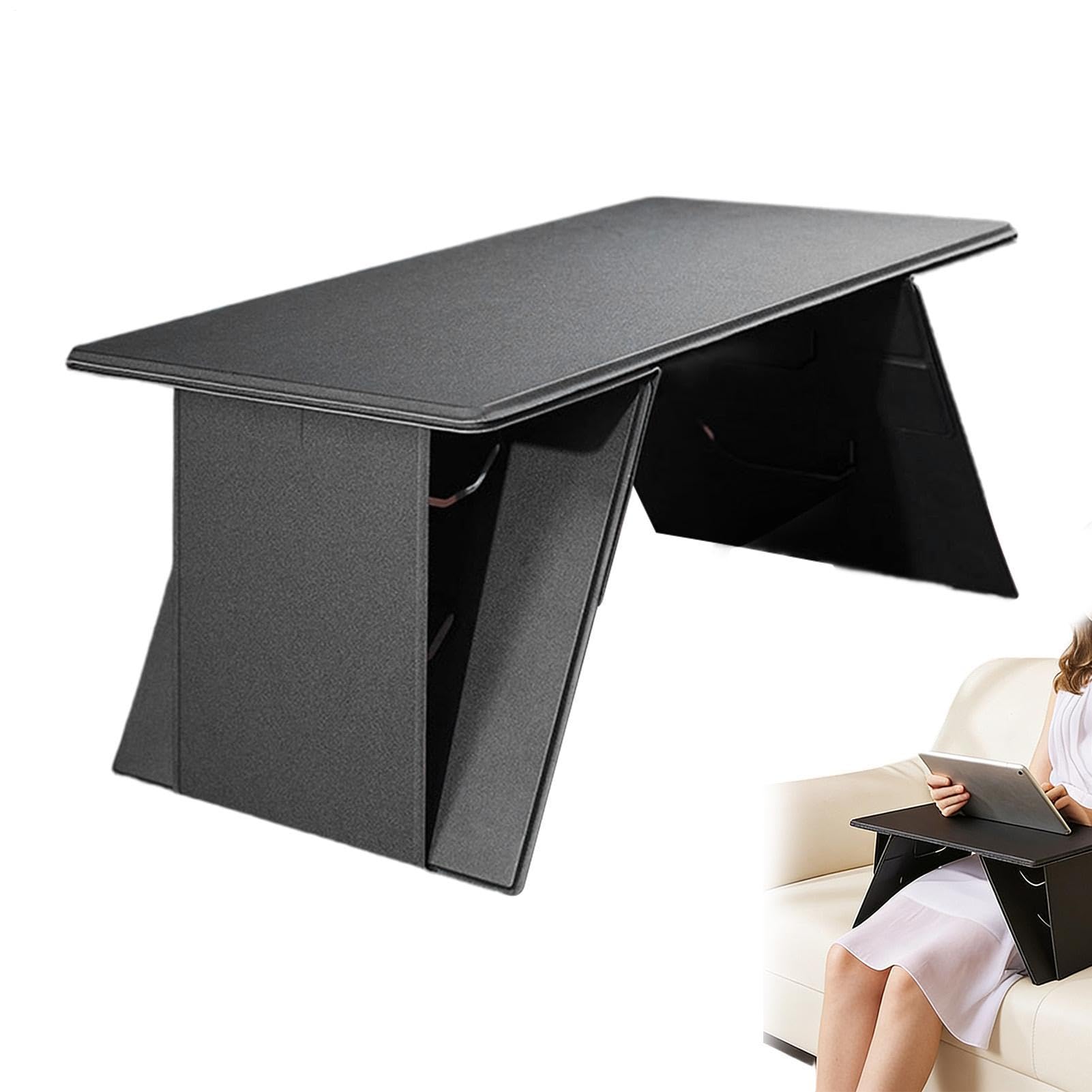Tavolo da Volante Supporto Pieghevole per Laptop Auto | Supporto Portatile per Notebook da Volante per Camper, SUV, Auto, Viaggi, Lavoro, Tragitti Quotidiani, Lunghe Distanze,