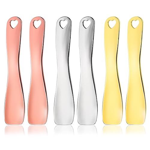 Miniatura 9 de 3 piezas de cuchara cosmética de metal para el cuidado de la piel, espátula aplicadora de palo, mini cuchara, cuidado de la piel, mascarilla facial