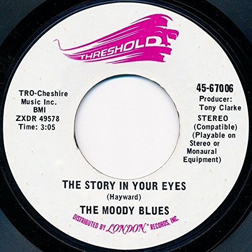 the story in your eyes 45 rpm single