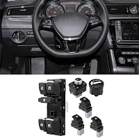 Merautop SJ 6 részes ablakmotor kapcsoló szett VW Golf Passat B6 B7 2004-2013 2