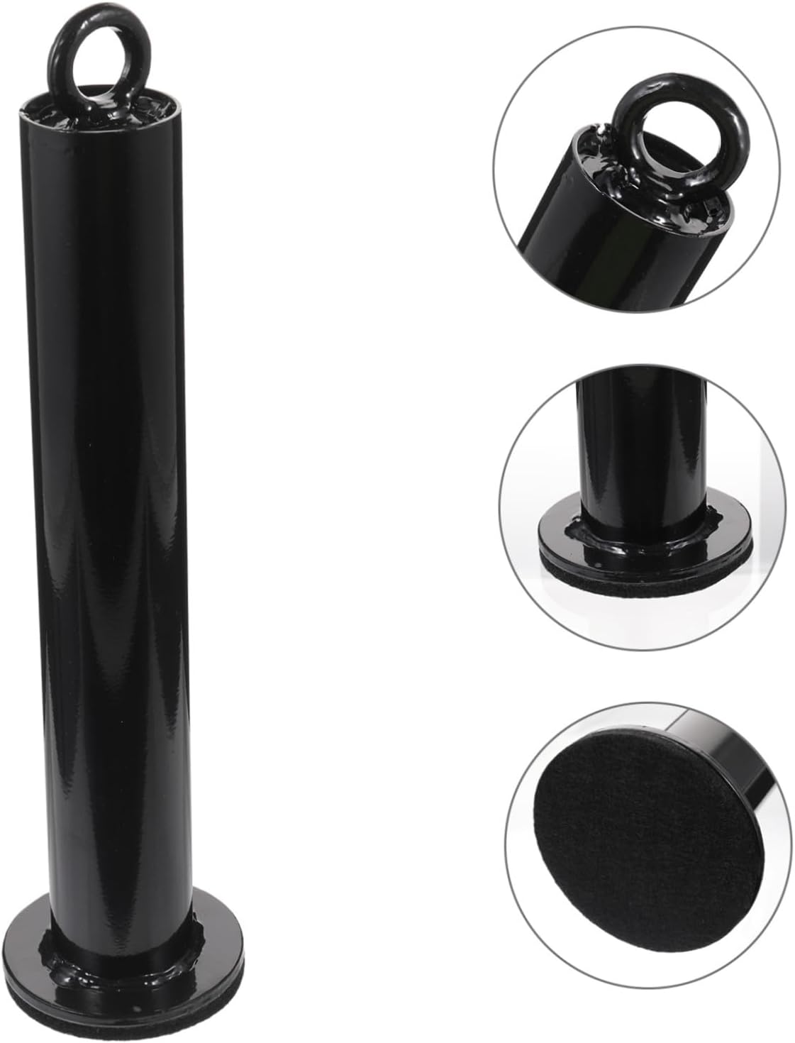 SUPVOX Barbell Weight Tray Rack 48mm Diameter 320mm Length Dumbbell Bracket Weight Storage Stand Fitness Gym Accessory for Strength Training