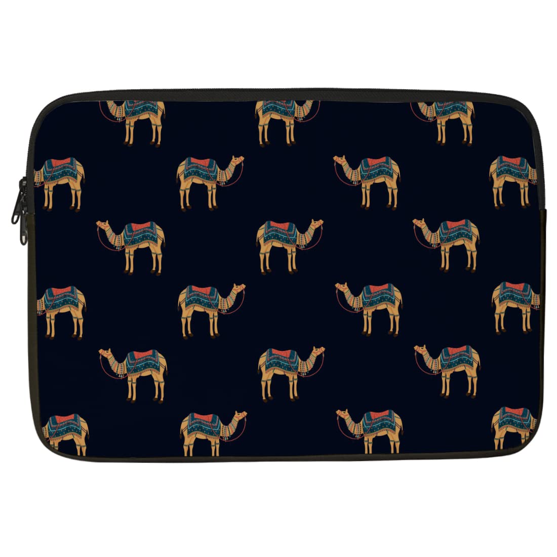 Crazyify Camel Printed Laptop Sleeve/Laptop Case Cover/Laptop Bag 14 inch with Shockproof & Waterproof Linen On All Inner Sides | MacBook/Laptop Sleeve for Men & Women (B0B49QT8QG) Amazon Price History, Amazon Price Tracker