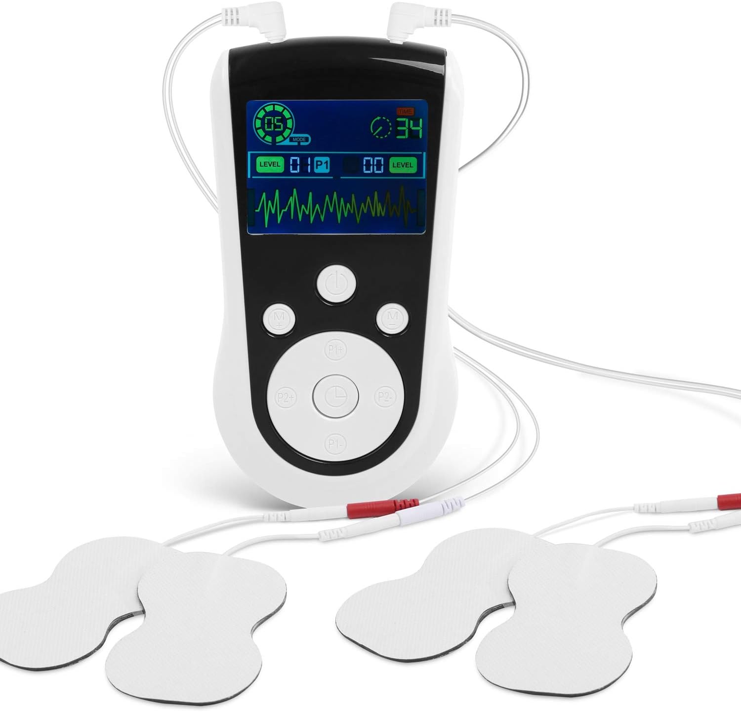 Buy Rechargeable TENS Unit Machine Electrical Muscle Stimulator for