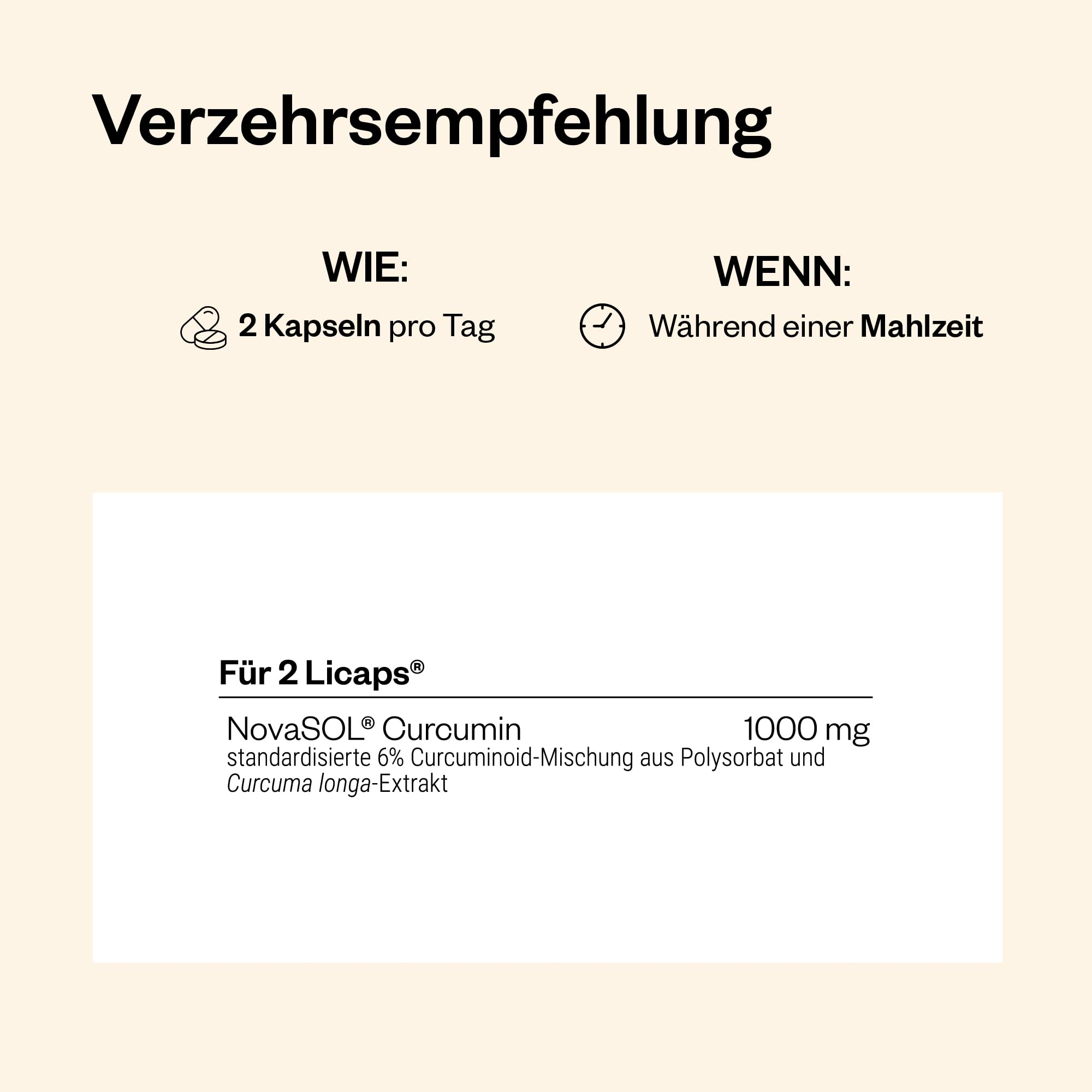 Supersmart - Curcumin Solution - Entzündungshemmend - Unterstützt einen gesunden Verdauungstrakt & Leber - Leistungsstarkes Antioxidans | Nicht GVO - 60 Licaps