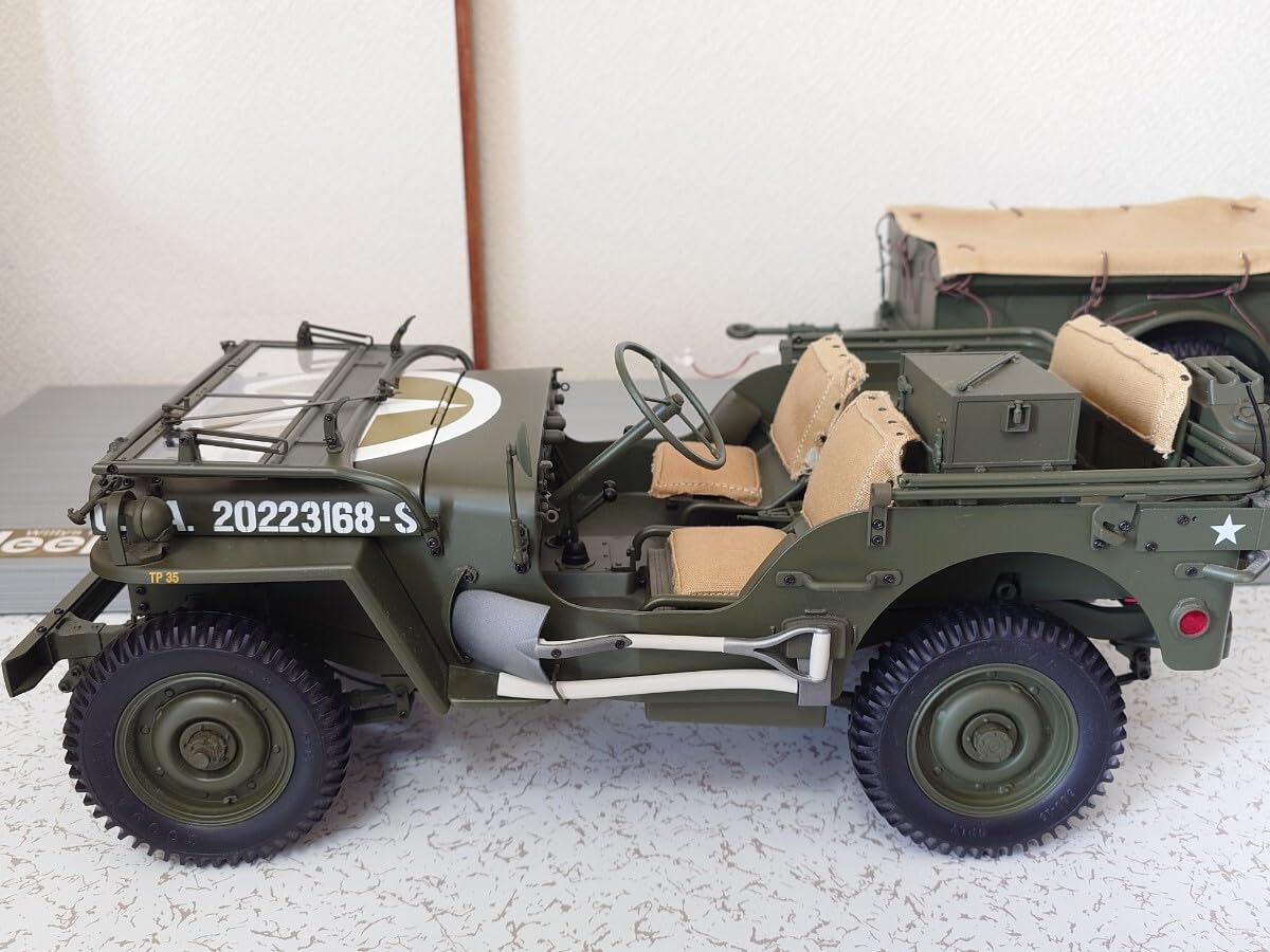 Amazon | ジャンク品 アシェット 1/8 Willys MB Jeep 週刊 ウイリス MB 