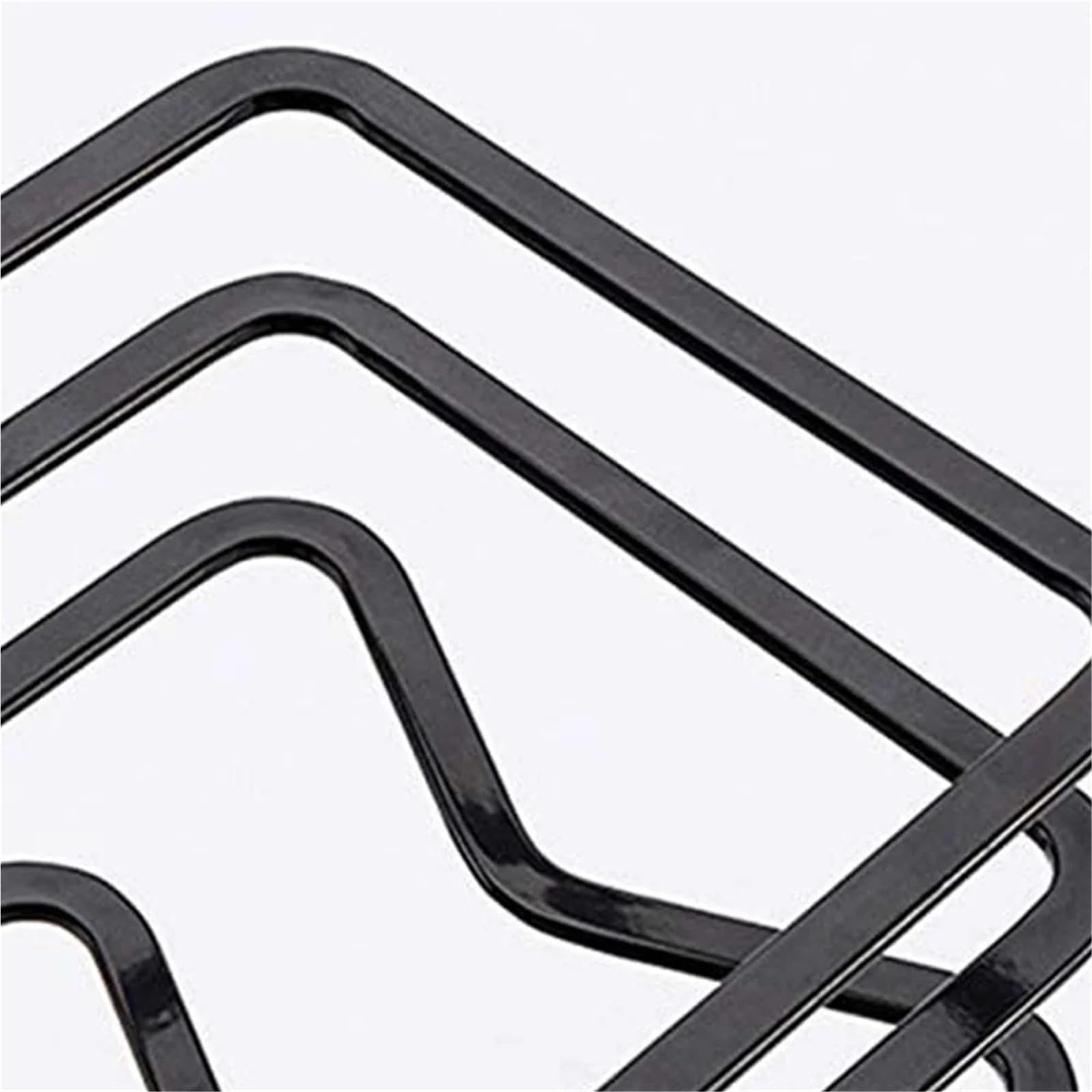 Set da cucina: tagliere autoportante e supporto per coperchio pentola, per padelle e taglieri (bianco, 2 pezzi)