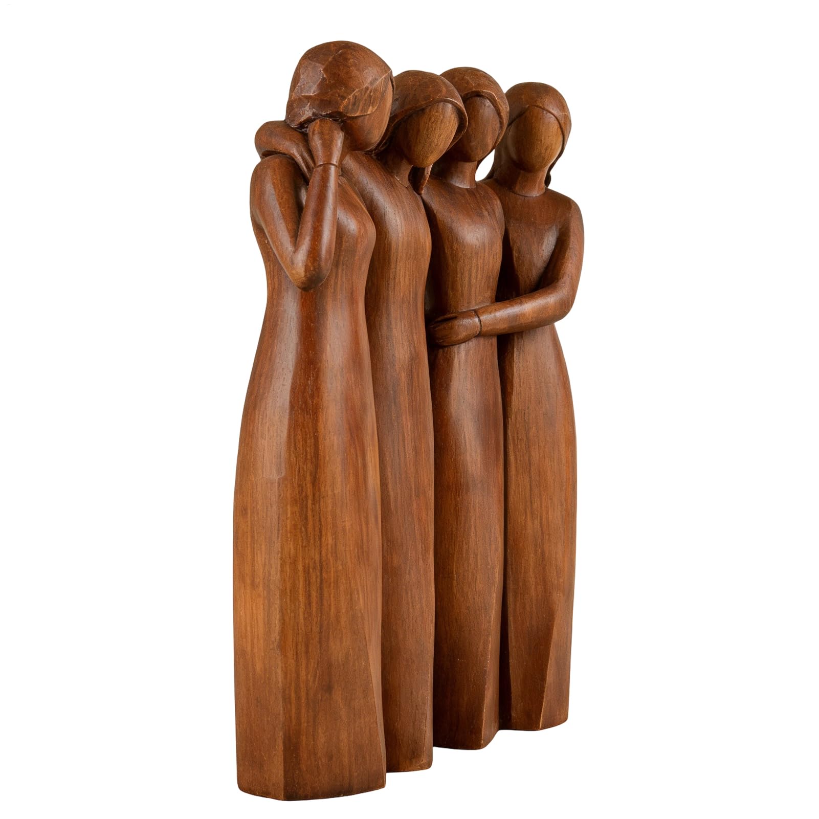 Figurines de sœur en résine peinte à la main pour salon