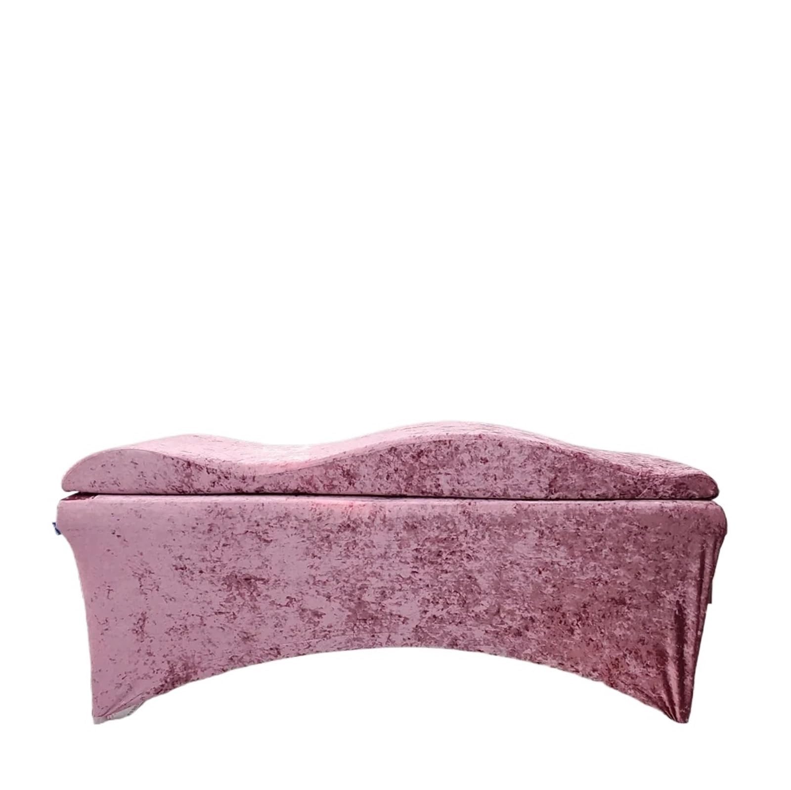 Curved Mattress Bed Topper Waves Lashes Mattress Curved Velvet Massage Eyelash Lash Bed Mattrass Topper
