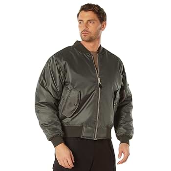 Amazon.com: Rothco MA-1 Flight Jacket, XXS, Navy Blue