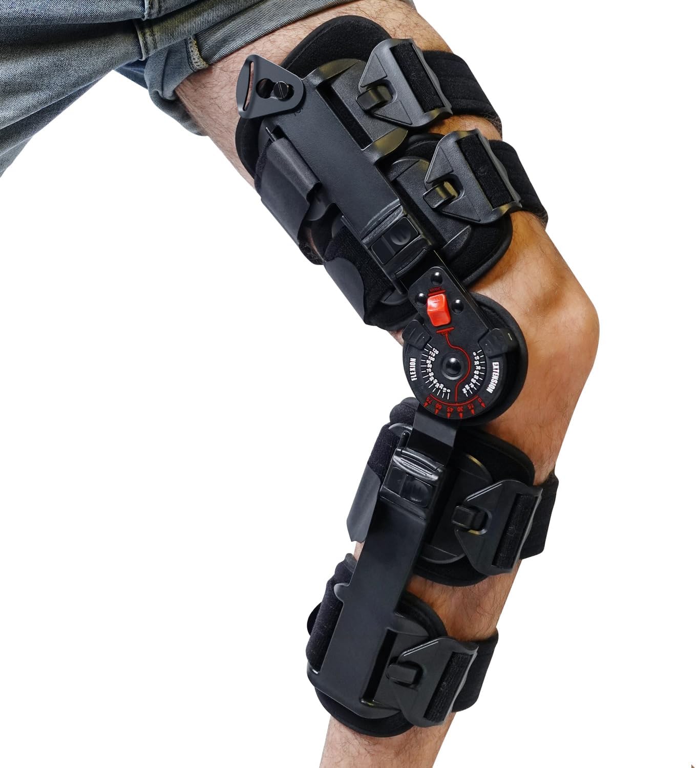 KD ROM Knee Brace: Hinged Post-Op Knee Brace for Arthritis, ACL, MCL, and PCL Injury – Optimal Support for Rehabilitation