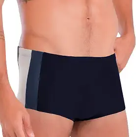 Sungão de Praia Mash Resistente ao Cloro UV 50+ Dry Fast Masculino Listra Lateral