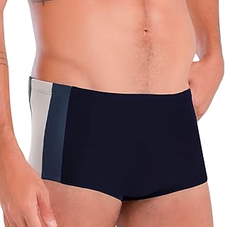 Sungão de Praia Mash Resistente ao Cloro UV 50+ Dry Fast Masculino Listra Lateral