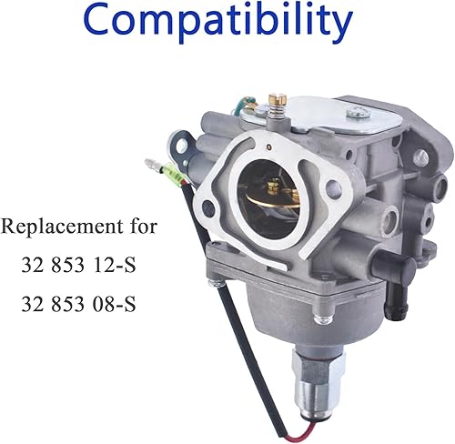 Miniatura 2 de Silscvtt Reemplazo del carburador 32 853 12-S para Kohler 32 853 08-S 23-27Hp Reemplazo del motor para tractor de césped Cub Cadet SLTX 1054 LT1046