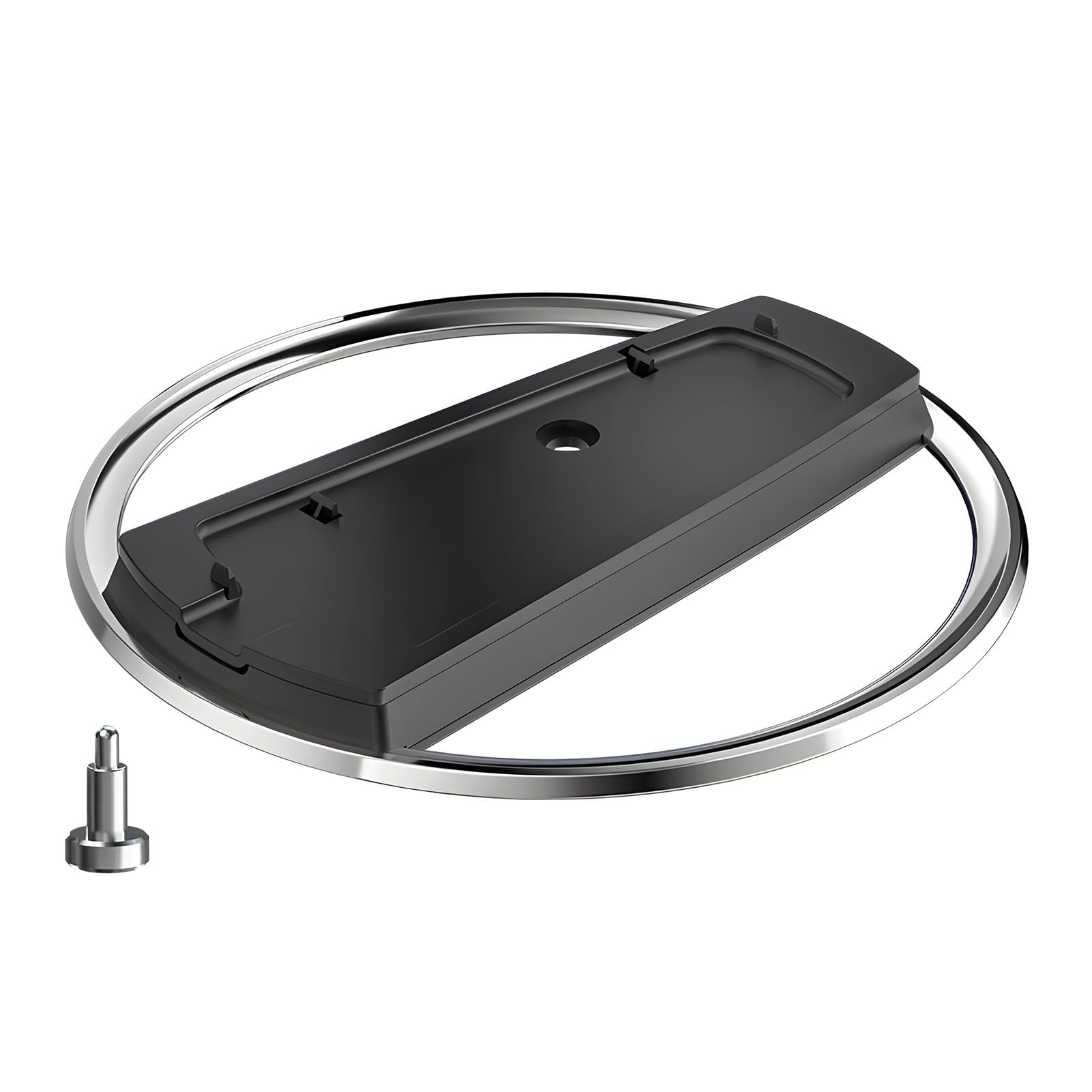 Soporte vertical compatible con PS5 Slim, soporte vertical de acero inoxidable ABS, accesorios para consolas de juegos, proporciona estabilidad y disipación de calor, base ultrafina para
