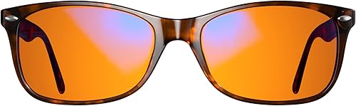 Swanwick Lentes de bloqueo de luz azul para mujeres y hombres. Ayuda para dormir. Antifatiga ocular para computadora, juegos, TV, deslumbramiento UV