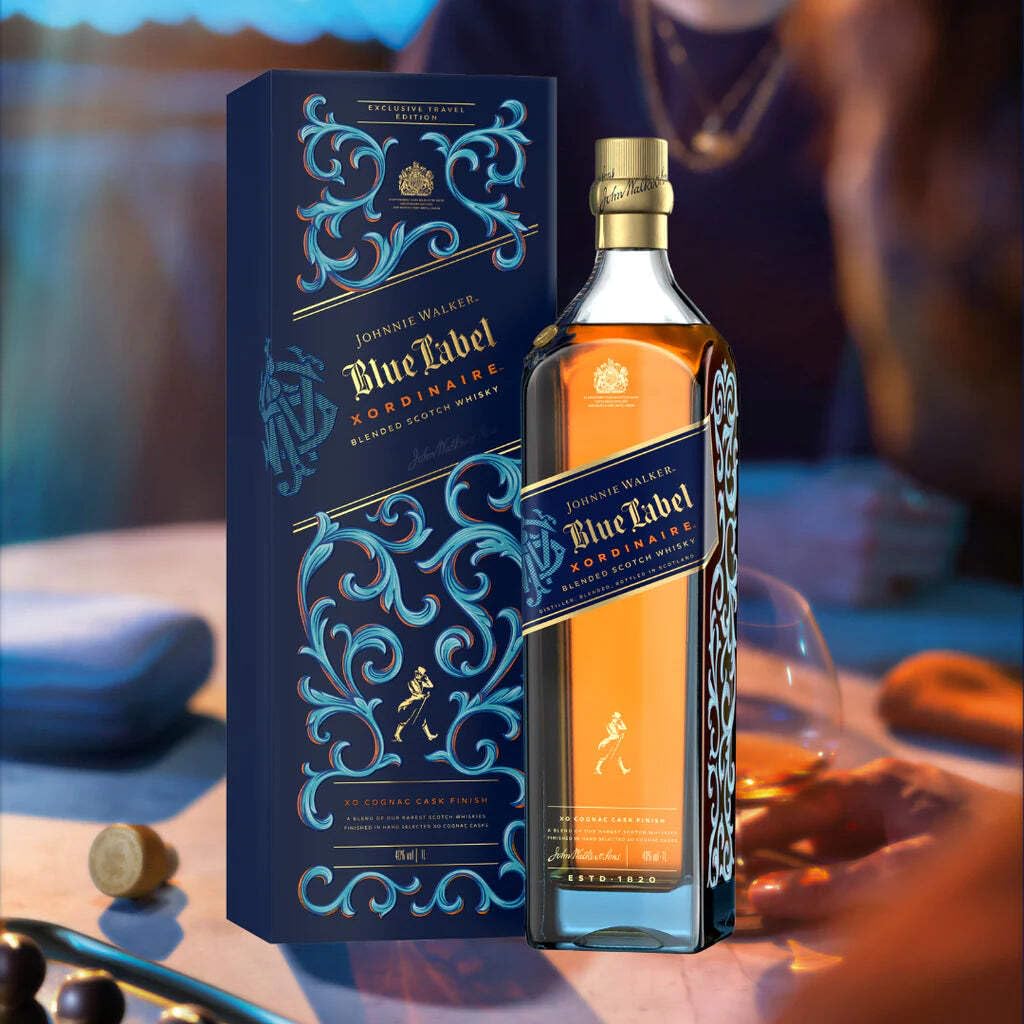 Johnnie Walker Blue Xordinaire Blended Scotch Whisky 1L : Amazon