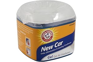 AH8300NEC 4.5oz Gel Air Freshener with a Refreshing New Car Scent