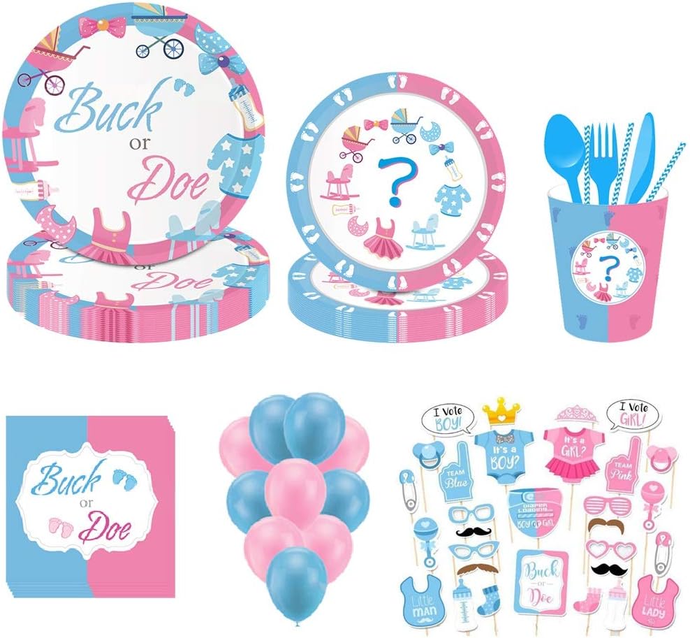 125PCS Video Game Party Supplies, Amycute Boys Video Game Themed Party Supplies Room Decor Set with Birthday Banner, Plates, Cups, Napkins, Tablecloth for Boys Kids Video Game Birthday - Serves 16: Kitchen & Dining