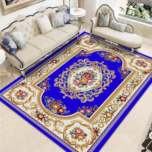 Tapis de style européen antidérapant pour entrée de maison et salon