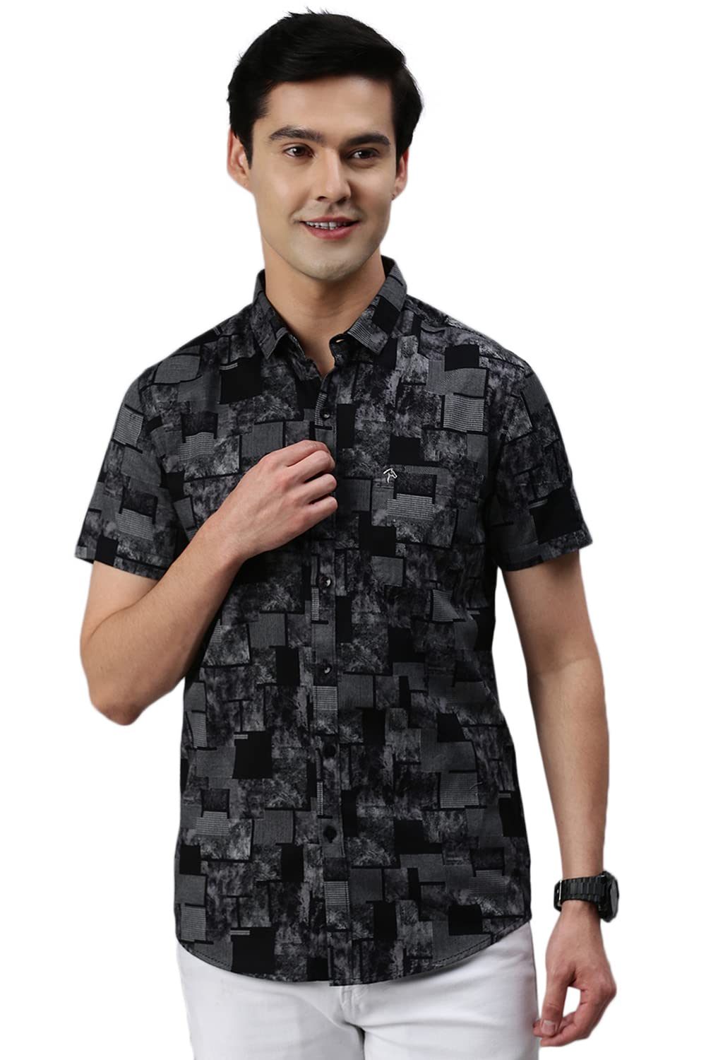 CP BROMen's Slim Fit Woven Shirt