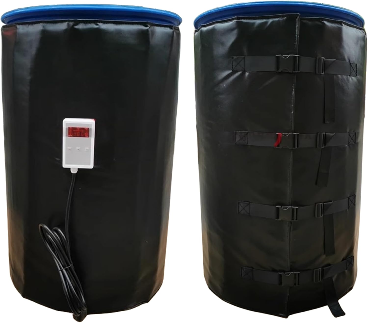 55 Gallon Oil Drum Heater, 2300W Drum Heating Blanket, 0°C