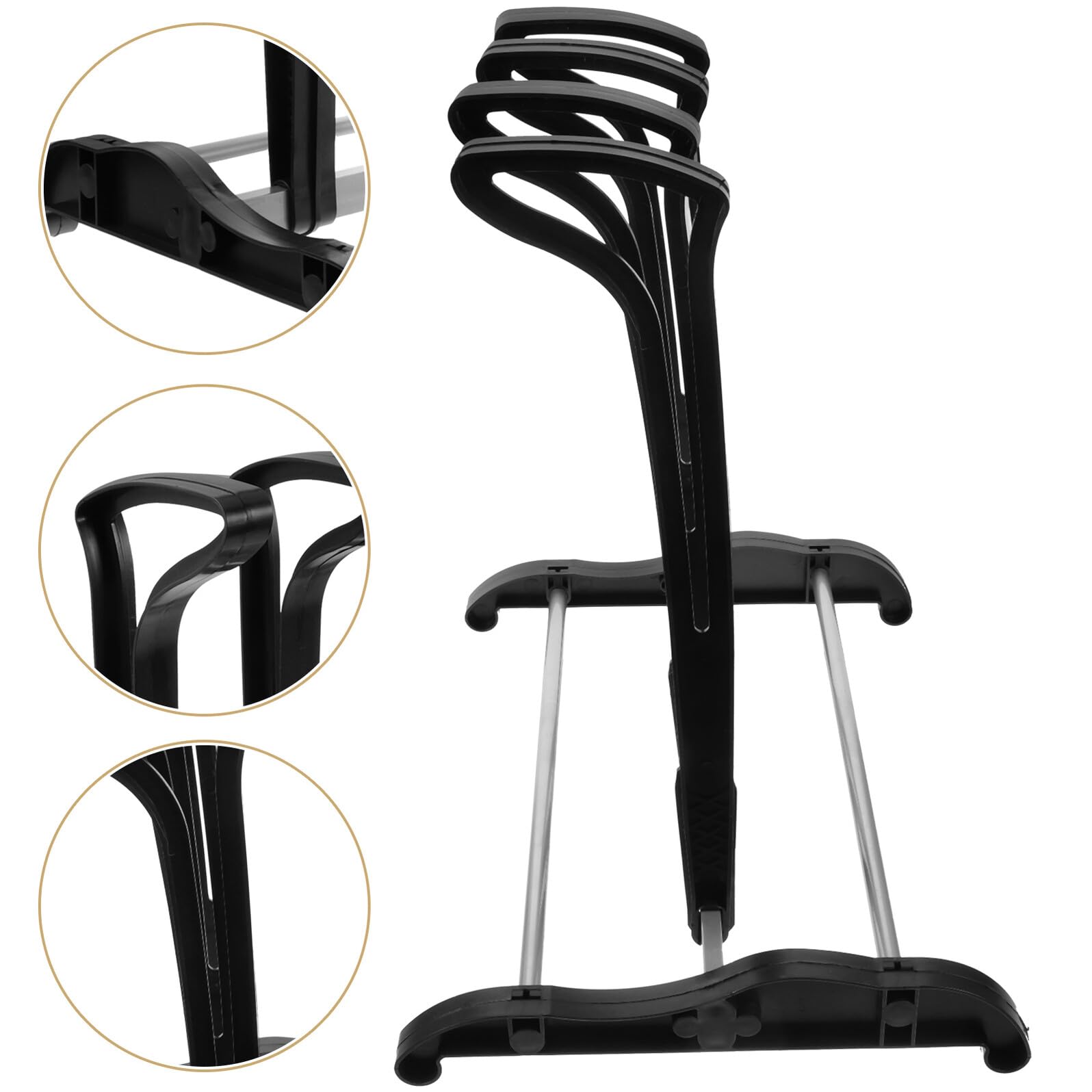 2 soportes de plástico para botas de entrada, perfectos para uso diario, diseño de ahorro de espacio, ideal para botas altas