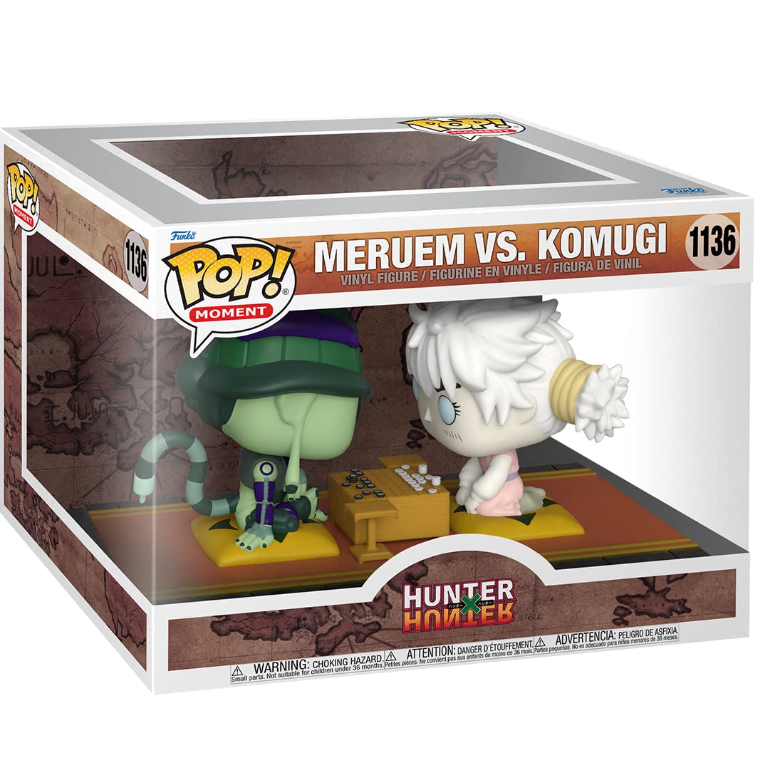 Amazon.com: Funko Pop! Animation: Hunter x Hunter - Komugi vs Meruem : Toys  & Games